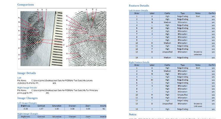 Presenting Fingerprint Comparisons in Court
