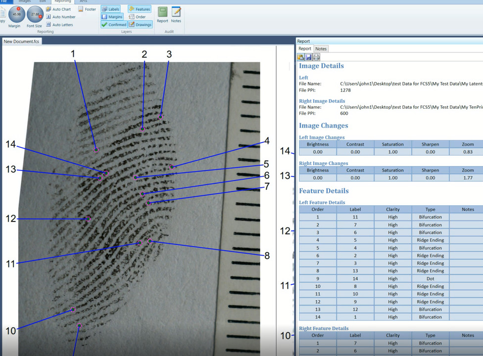 Fingerprint Comparison – Traditional vs ACE + V Methodology